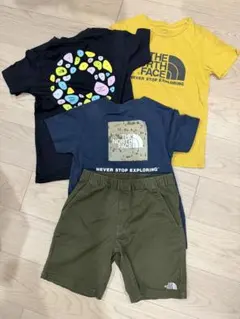 く*ー様 THE NORTH FACE Tシャツ ショートパンツ セット まとめ - メルカリ