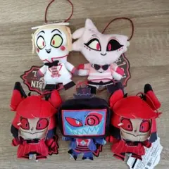 ハズビンホテルへようこそフィンガーパペット ラウンドワン限定　5体まとめ売り