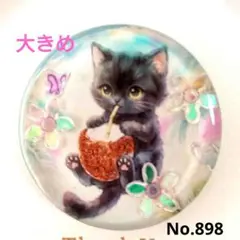 NO.839❤猫 少女 きつね❤レジンへアゴム ブローチ NO.839❤猫 少女 きつね❤レジンへアゴム ブローチ | Mercari