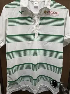 MIZUNO SHIZUGAKU ポロシャツ 半袖 ホワイト グリーン M 即決購入OK】MIZUNO SHIZUGAKU ポロシャツ ホワイト グリーン - メルカリ