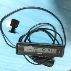 【希少・当時物】ナポレックス 車載用電波時計＆電圧計 バックライト2色切替のサムネイル