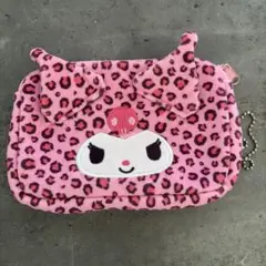 クロミ ヒョウ柄 ポーチ ピンク