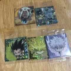 アニメキャラクター ホログラムシール 6枚セット