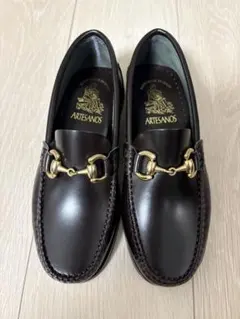 ARTESANOS ブラウン ローファー 35