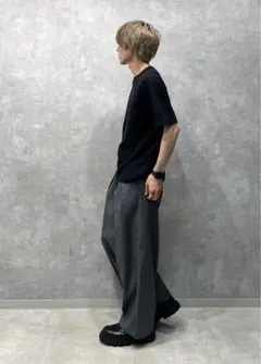 シ*カ様 ADAM ET ROPÉ HOMME 2タック ワイドルーズ ドカンパ
