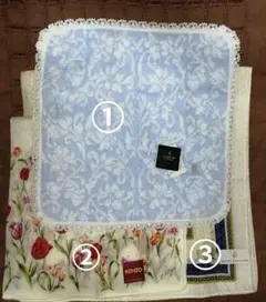 ハンカチ３枚セット