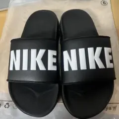 NIKE ナイキ　オフコート　SLIDE BLACK 23センチのサムネイル