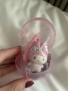 【マイメロディ】サンリオ　カラフルカラビナマスコットチャーム　ガチャ　マイメロ