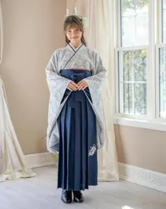 キャサリンコテージ　花柄刺繍袴セット150