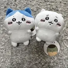 ちいかわ　くりまんじゅうと一緒ぬいぐるみ　ハチワレ