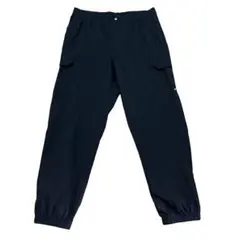 ★美品ノースフェイス 海外限定カーゴジョガーパンツ 機能性 ストレッチブラックL