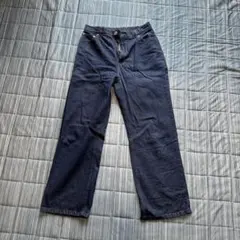 ダークブルー デニムパンツ