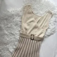 MERCURY DUO ニットロングワンピース