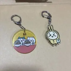 ちいかわ アクリルキーホルダー 2種セット　うさぎ　郎