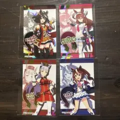 ウマ娘 プリティーダービー　ぱかうけ　シール　４枚セット