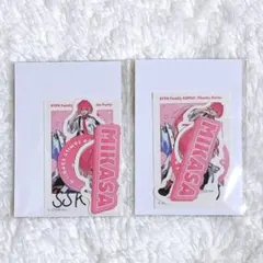 Meteorites めておら ステッカー みかさくん 2枚 バラ売りOK