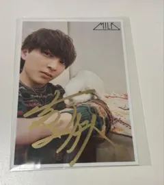 M!LK 吉田仁人 24th生誕生写真 サイン