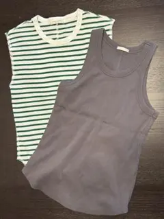 FREAK’S STORE & GU タンクトップ　2枚セット
