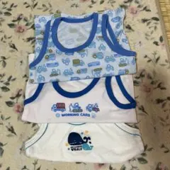 男の子 タンクトップ 3枚セット 90cm