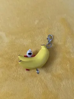 パペットスンスン　つまんでつなげてひょっこり！マスコット　ノンノン　バナナ