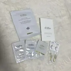d'Alba フェイスマスク　スキンケア　下地　クリーム　サンプル　セット