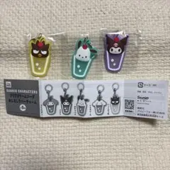 クリアクリームソーダめじるしラバーチャーム バッドばつ丸 ポチャッコ クロミ