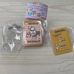 じゆうちょう&下じきセット　チャーム2 コロコロクリリン　サンリオ