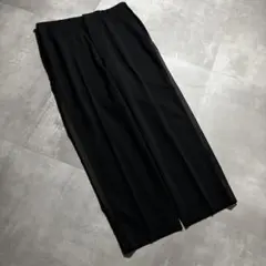 50s - vintage ギャバジンスラックス　ブラック　黒　USA製 両爪のサムネイル