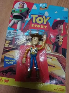 レア！？☆当時物 未開封 トイストーリー ベンダブルフィギュア ウッディ