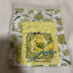 ポケモンセンター　巾着2点セット　ミモザ　ピカチュウ