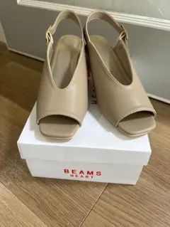 新品未使用★BEAMS HEARTサンダル【Mサイズ】モカのサムネイル