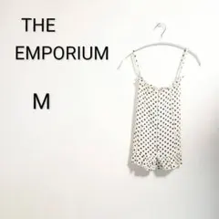 S910 THE EMPORIUM ドット柄キャミソール M レーヨン100%