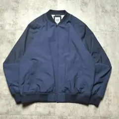 GAP ネイビー MA-1 ブルゾン ジップアップ ジャケット M