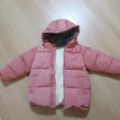 プチバトー　中綿入りジャケット　4ans/104cm ピンク