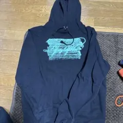 完売品‼️Josewong 【ジョセワン】耳付き青ピンクMIX WZIPパーカー