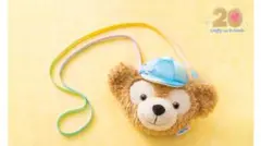 【美品】ダッフィー 20周年限定 ショルダーバッグ バケパ ディズニー
