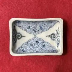 伊万里　古伊万里　幕末　三段重　微塵唐草 伊万里 古伊万里 幕末 三段重 微塵唐草 古伊万里 染付 微塵唐草 成