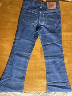 ダークブルーフレアデニム
