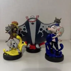 スプラトゥーン3 amiibo すりみ連合 セット(フウカ・ウツホ・マンタロー)
