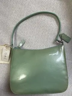 dans le sac ハンドバッグ パステルグリーンのサムネイル
