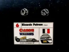 F1 Riccardo Patrese ピンバッチ　フォーミュラーカー