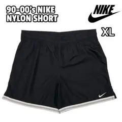 90s 00s NIKE トレーニングショーツ　半ズボン　ブラック　XL