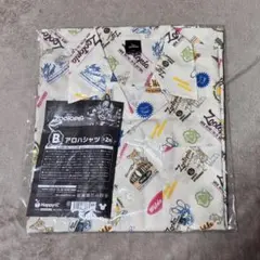 ズートピア2一番くじ　B賞アロハシャツ 総柄 アイボリー
