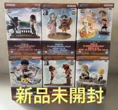 ワンピース ワールドコレクタブルフィギュア 6体セット
