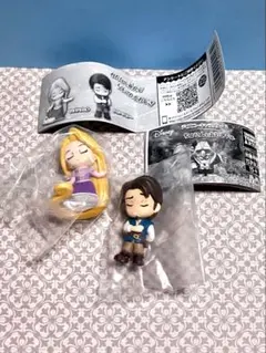 ディズニーキャラクター2 ちょこんとおじぎFig. ラプンツェル&フリンライダー