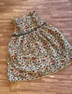 花柄ノースリーブワンピース 100cm~