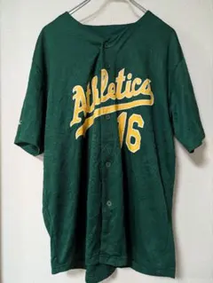 キャットフィッシュ ハンター アスレチックス ユニフォーム 復刻 MLB
