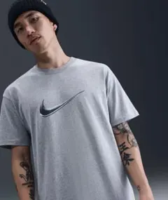 Nike ビックスウォッシュ Tシャツ グレー