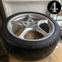 Porsche 18インチホイール　タイヤ付き×1本　在庫❹のサムネイル