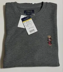 POLO RALPH LAURENワッフルロングスリーブクルーネック ポロベア